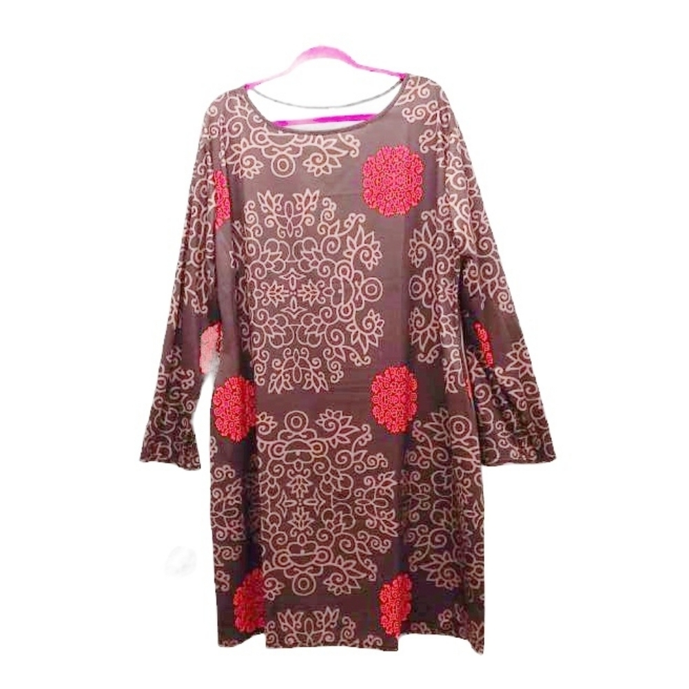 ``D25478 Block Shift Dress